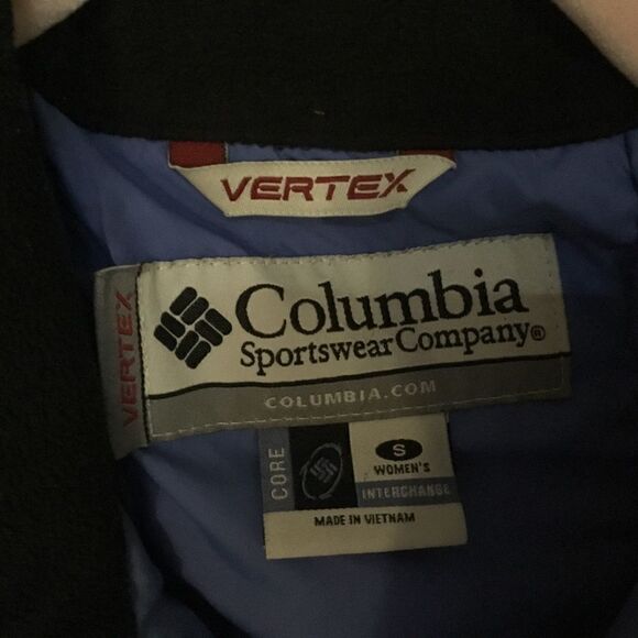 NWOT. Columbia BrandWomen’s Size Small Powder Blue Vertex Puffy Coat - Picture 4 of 9